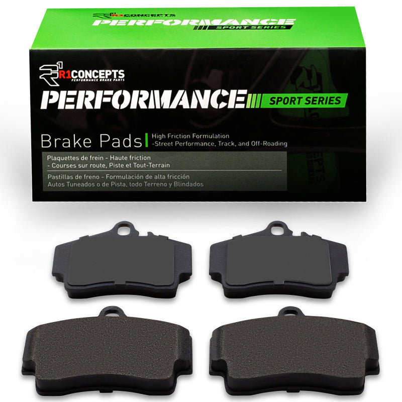 R1 Concepts R1 97-12 Porsche 911 Rear Performance Sport Brake Pads