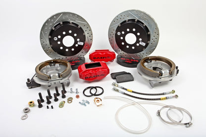 Baer Brakes 55-57 Chevrolet One-Fifty Series 13in SS4+ Rear SDZ Brake Kit - Comp Yellow