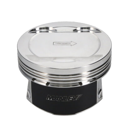 Manley Performance Manley Ford 3.7L Cyclone V6 3.76in Bore 9.5:1 Comp Ratio -5.0cc Dish Platinum Piston - Single