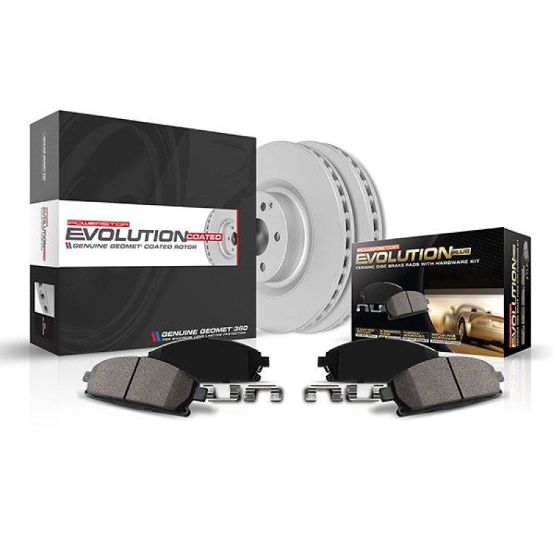 PowerStop Power Stop 20-21 Chevrolet Corvette Rear Z17 Coated Brake Kit