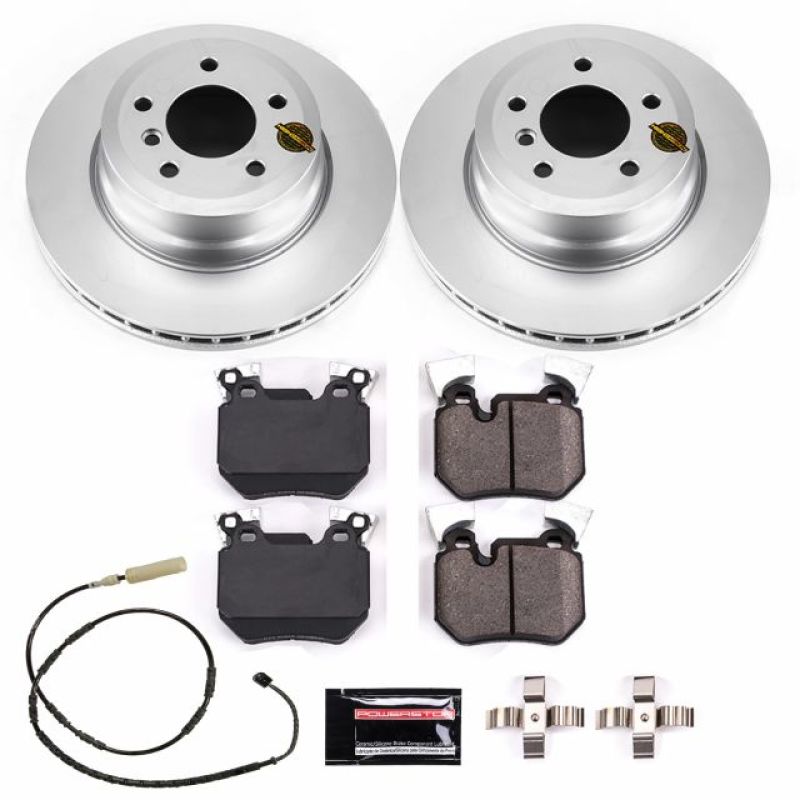 PowerStop Power Stop 11-13 BMW 135i Rear Z23 Evolution Sport Coated Brake Kit
