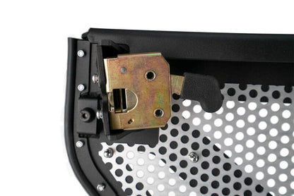 DV8 Offroad DV8 18-22 Jeep 4 Door JL/JT Aluminum Half Doors with Perforated Mesh Rear