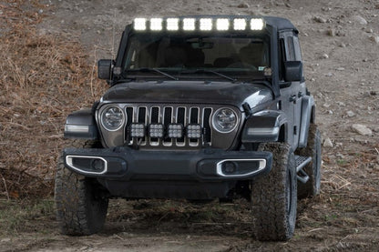 Diode Dynamics Jeep JL SS5 Sport CrossLink Windshield - Yellow Combo Lightbar Kit