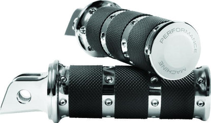 Performance Machine Footpegs XLS Rider - Chrome