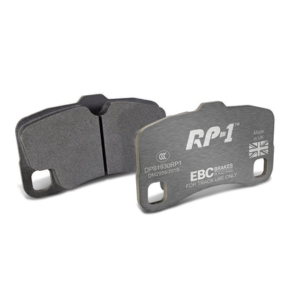 EBC Racing 08-12 Porsche 911 (997) (Cast Iron Disc Only) RP-1 Race Rear Brake Pads