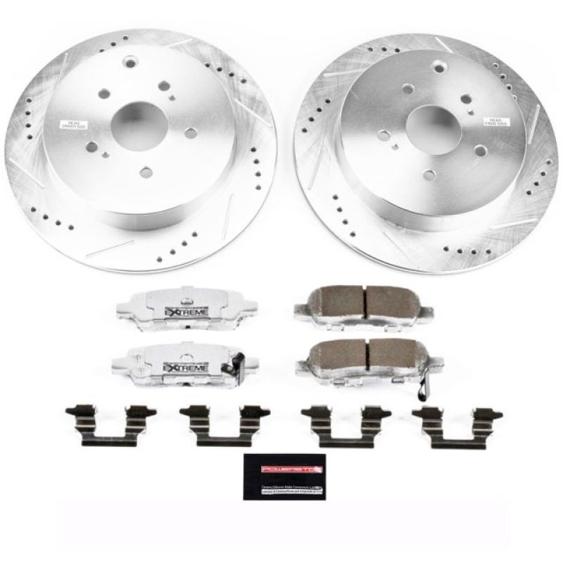PowerStop Power Stop 09-13 Suzuki Grand Vitara Rear Z26 Street Warrior Brake Kit