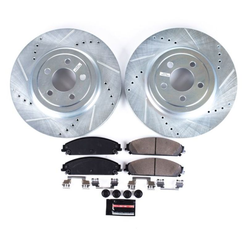 PowerStop Power Stop 05-19 Chrysler 300 Front Z23 Evolution Sport Brake Kit