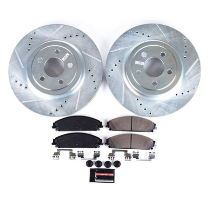 PowerStop Power Stop 05-19 Chrysler 300 Front Z23 Evolution Sport Brake Kit