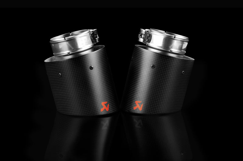 Akrapovic Akrapovic 09-12 Volkswagen Golf GTD (VI) Tail Pipe Set (Carbon)