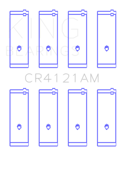 King Engine Bearings King GM DOHC 16 Valve / Toyota SOHC 8 Valve / DOHC 16 Valve (Size STD) Rod Bearing Set