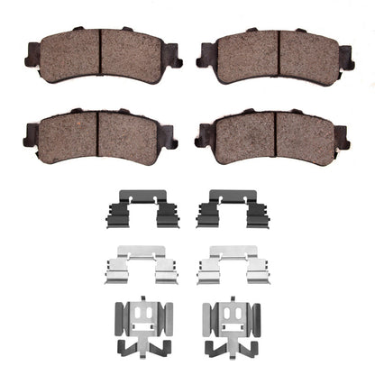 R1 Concepts R1 99-11 Cadillac DTS Rear Performance Off-Road/Tow Brake Pads & Hardware Kit
