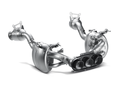 Akrapovic Akrapovic 10-15 Ferrari 458 Italia/458 Spyder Slip-On Line (Titanium) w/ Carbon Tips