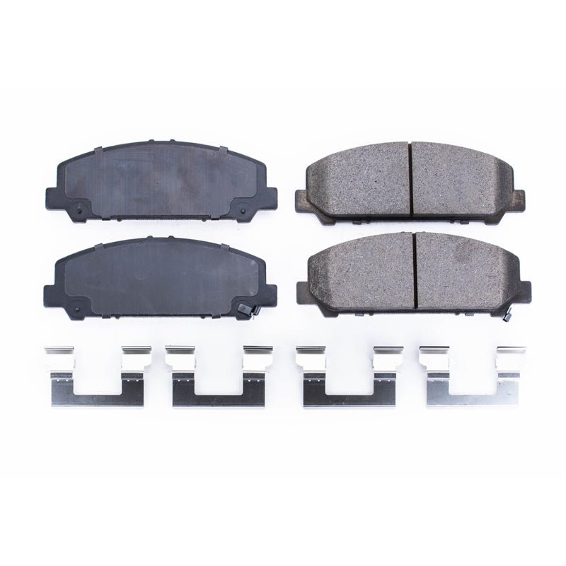 PowerStop Power Stop 05-10 Infiniti QX56 Front Z17 Evolution Ceramic Brake Pads w/Hardware