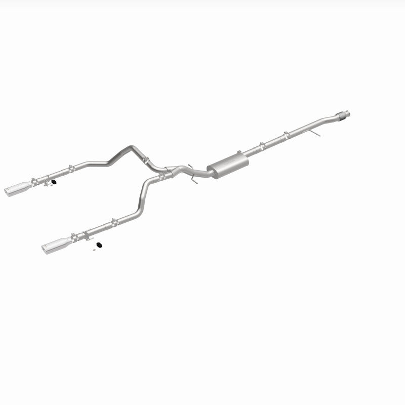 MagnaFlow 2019 Chevy Silverado 1500 V8 5.3L/V6 4.3 Street Series Dual Exit Exhaust w/ Polished Tips