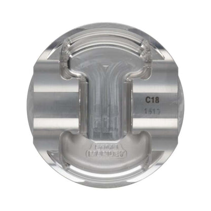Manley Performance Manley Toyota Supra Turbo (2JZGTE) 87mm +1.0mm Oversized Bore 10:1 Flat Top Piston Set w/ Ring