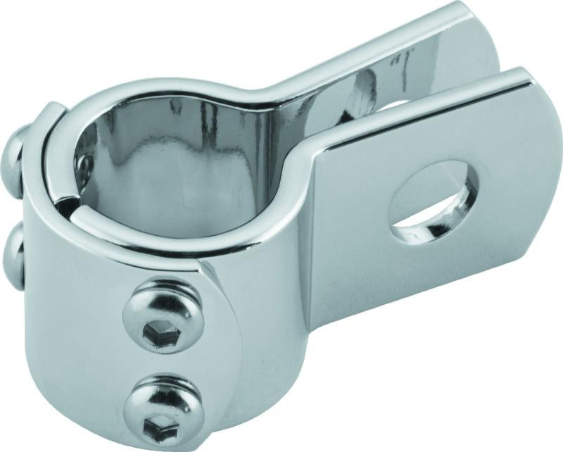 Bikers Choice Chrome 1 1/4 Inch 3 piece Clamp Universal