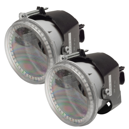 ORACLE Lighting Oracle Jeep Grand Cherokee 05-10 Pre-Assembled Fog Halo Kit - Blue