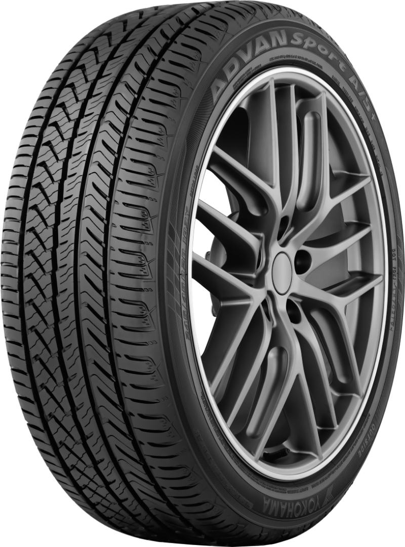 Yokohama Tire Yokohama Advan Sport A/S+ Tire - 255/35R19 96Y
