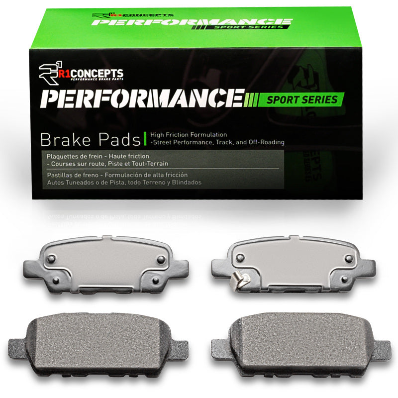 R1 Concepts R1 2002-2025 Infiniti Q70L Rear R1 Performance Sport Pads