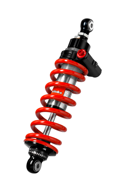 Bitubo Suspension Bitubo XZEV Monoshocks Adjustable: Hydraulic Spring Preload, Rebound, Length, Dark Edition