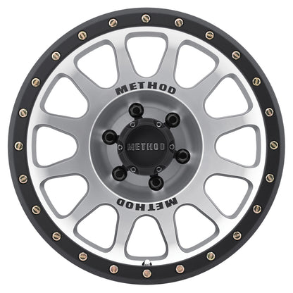 Method Wheels Method MR305 NV 17x8.5 0mm Offset 6x5.5 108mm CB Machined/Black Street Loc Wheel