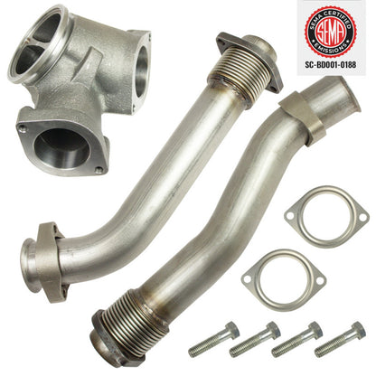 BD Diesel UpPipe Kit - Ford 1999.5-2003 7.3L PowerStroke