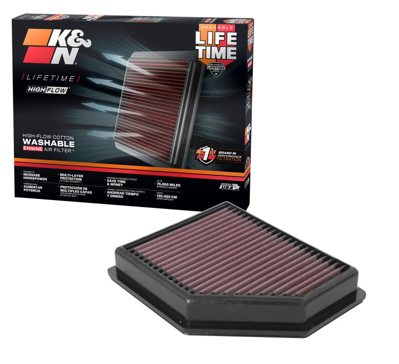 K&N Engineering K&N 20-22 Nissan Sentra 2.0L L4 Replacement Air Filter