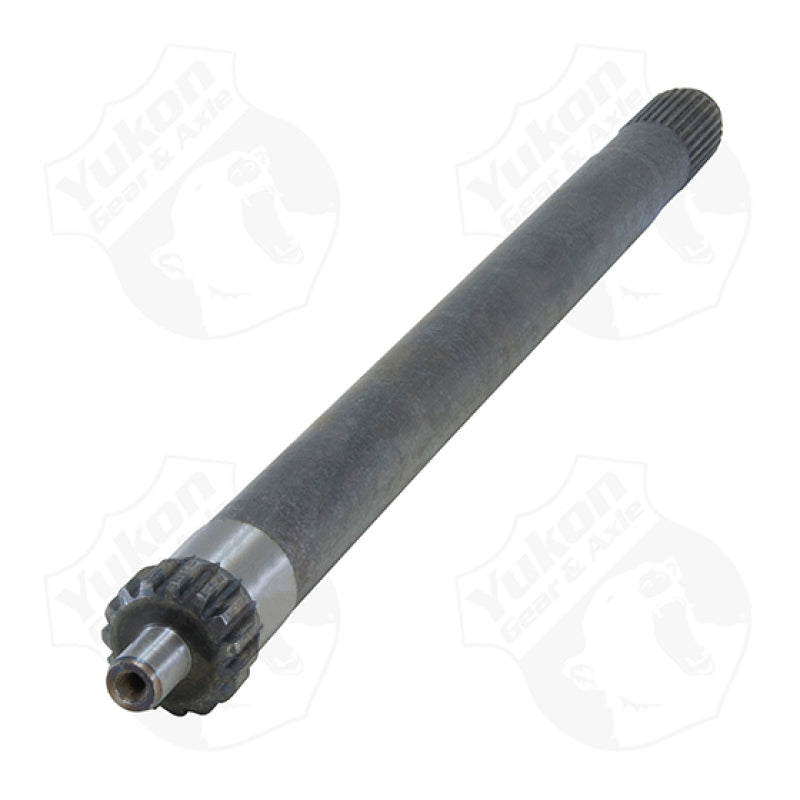 Yukon Gear & Axle Yukon Gear Rplcmnt Axle For Dodge Dana 44 18.94in 15Spline & 30Spline Extreme Inner Disconnect Axle