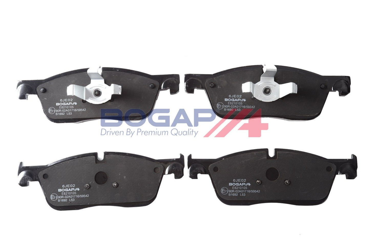 BOGAP E8210105 Brake Pad Set, Disc Brake