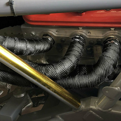 DEI Exhaust Wrap 2in x 50ft - Titanium - Black