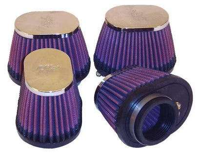 K&N Engineering K&N Universal Chrome Filter 1.75in Flange ID / 4in Length x 2.875in Width Base / 2.75in Height