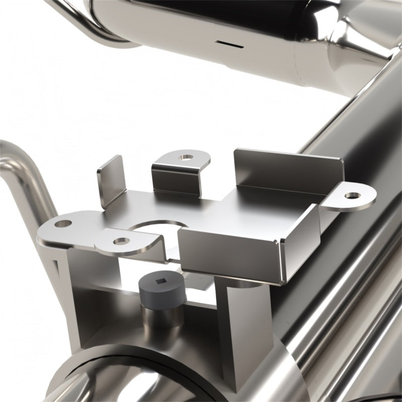 Kooks Headers Kooks 18-24 Ford Mustang GT 5.0 3in. Valved Shotgun Cat-Back Exhaust - Carbon Tips
