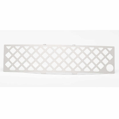 Putco 11-14 Ford F-150 EcoBoost Bumper Grille Insert - SS Diamond Design w/ Heater Plug Opening