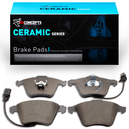 R1 Concepts R1 00-11 Audi A4 Quattro Front Ceramic Brake Pads