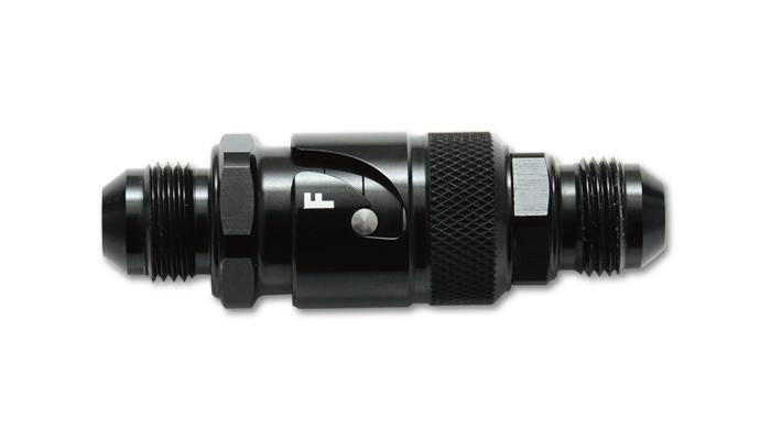Vibrant Quick Disconnect EFI Adapter Fitting -6AN Flare to 5/16in Hose