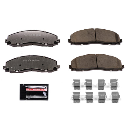 PowerStop Power Stop 12-19 Ford F-250 Super Duty Front Z36 Truck & Tow Brake Pads w/Hardware