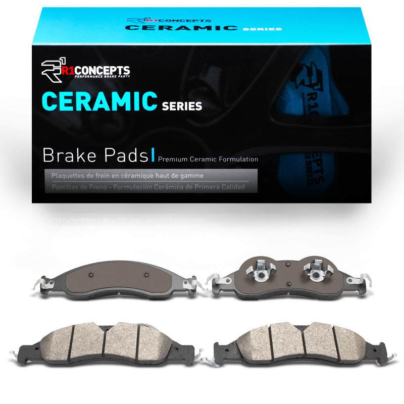R1 Concepts R1 07-09 Lincoln Navigator Front Ceramic Brake Pads