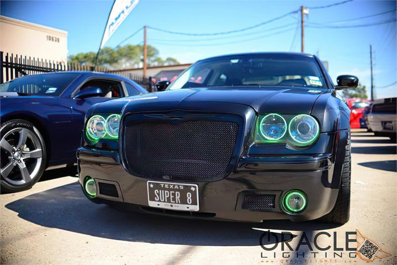 ORACLE Lighting Oracle Chrysler 300C 05-10 Halo Kit - ColorSHIFT w/ BC1 Controller