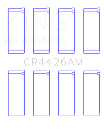 King Engine Bearings Renault R12 (Size +1.0mm) Connecting Rod Bearing Set