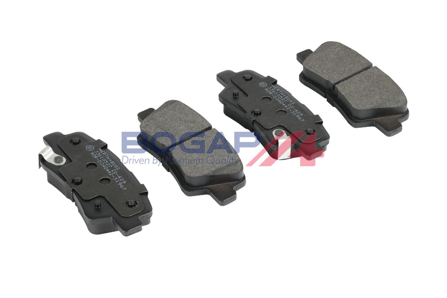 BOGAP Y8210241 Brake Pad Set, Disc Brake
