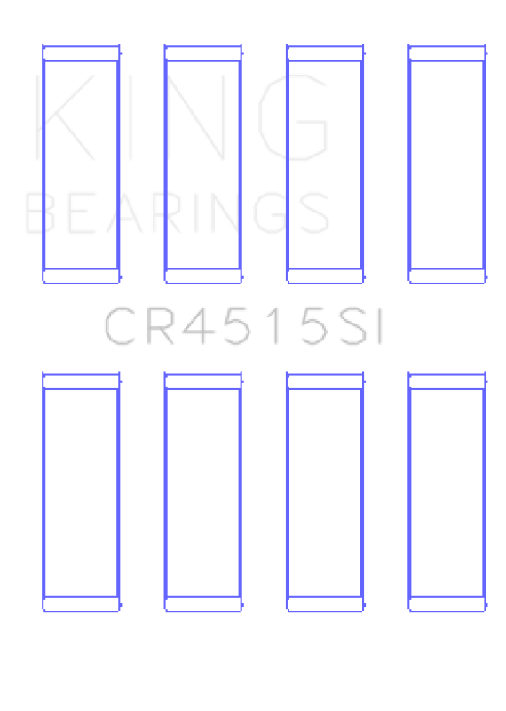 King Engine Bearings Ford/Mazda 2.0L Duratec (Size +0.75) Silicon Bi-Metal Aluminum Rod Bearing Set