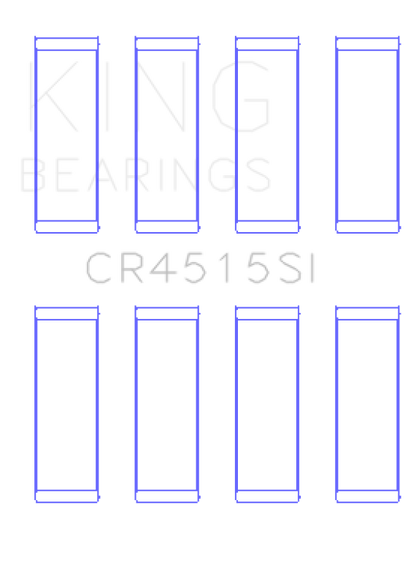 King Engine Bearings Ford/Mazda 2.0L Duratec (Size +0.75) Silicon Bi-Metal Aluminum Rod Bearing Set