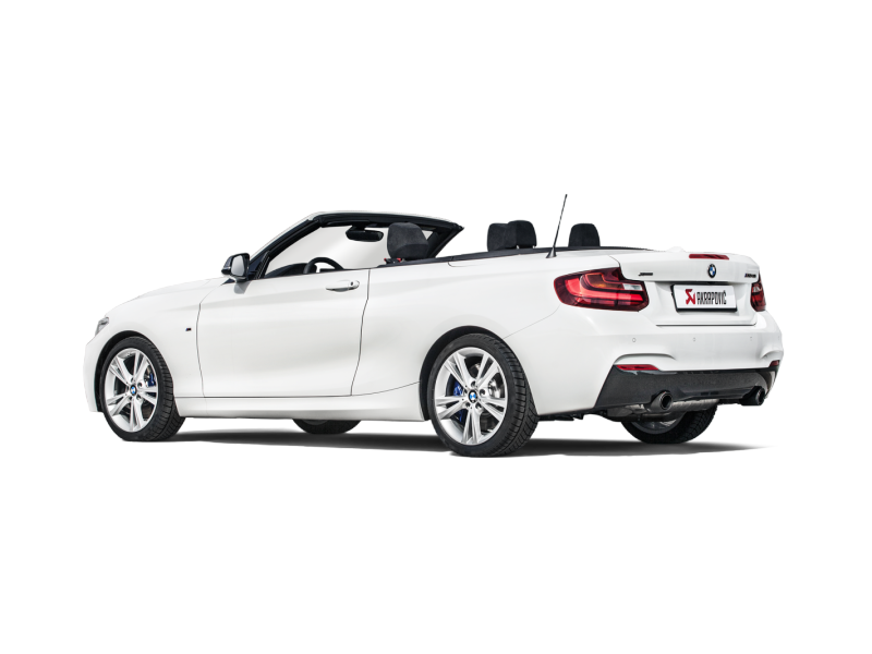 Akrapovic Akrapovic 16-17 BMW M240i (F22 F23) Evolution Line Cat Back (SS) w/ Carbon Tips (Req. Link Pipe)