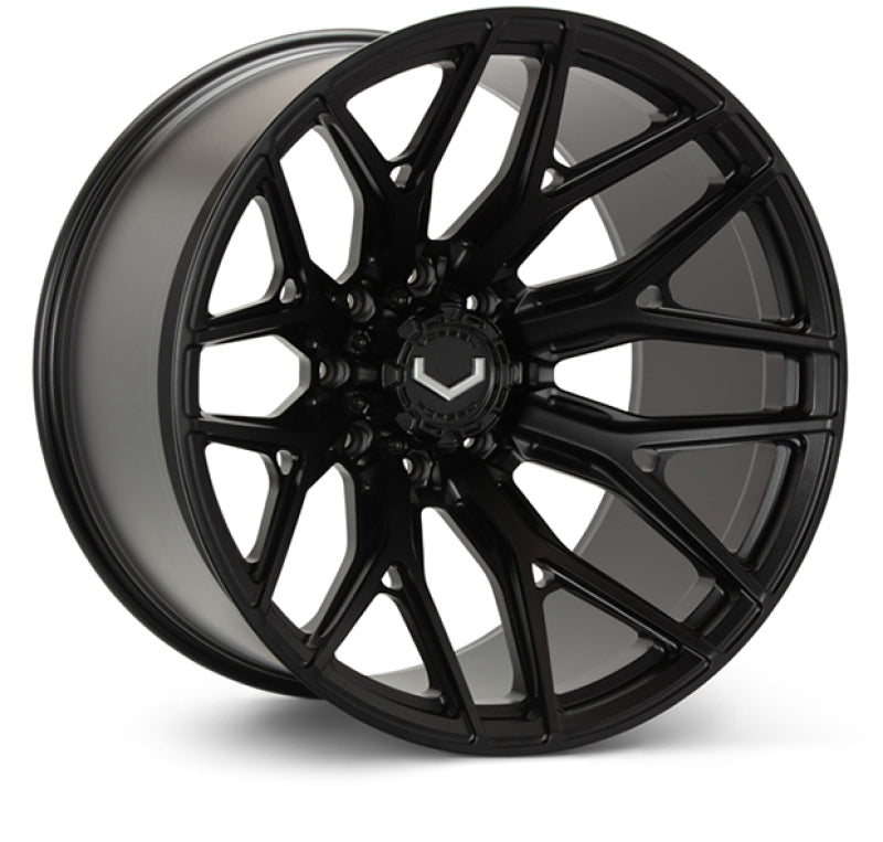 Vossen VFX-03 24x14 - 6x139.7 - ET44 - Mega Deep - 78.1 - Satin Black Wheel