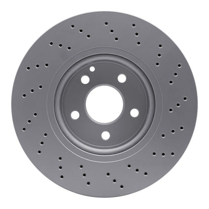 DFC 05-06 Mercedes-Benz SL500 Front Drilled GeoSPEC Coated Rotor