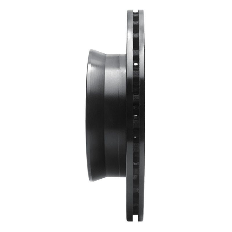 R1 Concepts R1 02-06 Dodge Sprinter 2500 Front Right Drilled & Slotted Black Brake Rotor