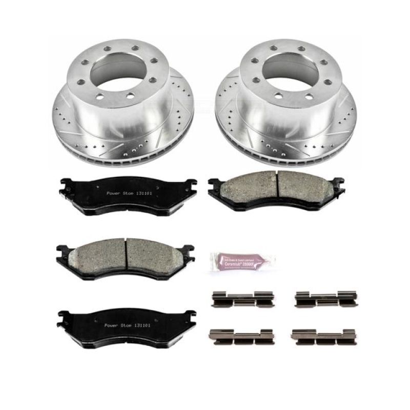 PowerStop Power Stop 01-02 Dodge Ram 2500 Rear Z23 Evolution Sport Brake Kit