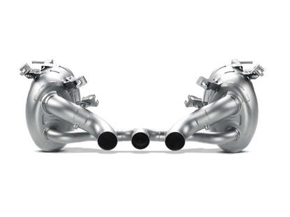 Akrapovic Akrapovic 10-15 Ferrari 458 Italia/458 Spyder Slip-On Line (Titanium) w/ Carbon Tips