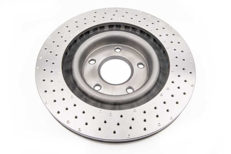 DBA 05-13 Chevrolet Corvette Front 4000 Series Cross Drilled Rotor
