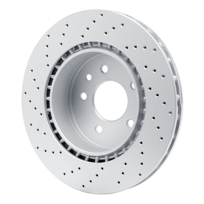 DFC 00-06 Jaguar XKR Rear Drilled GeoSPEC Coated Rotor